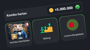 Kartu Rahasia Kombo Harian Hamster Kombat Hari Ini, Ada Youtube Gold Button