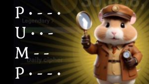 PUMP, Sandi Harian Kode Morse Hamster Kombat Token Edisi 21 Juni 2023