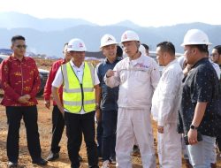 Gubernur Sulawesi Tengah Kunjungi PT Nadesico Nickel Industry