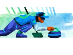 Unik dan Taktis, Curling Winter Olympics 2026 Tampil di Google Doodle