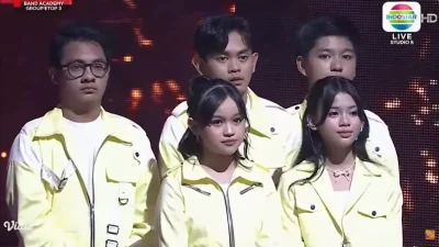 D'Nava Band asal Jakarta Barat tereliminasi. Foto dok Indosiar