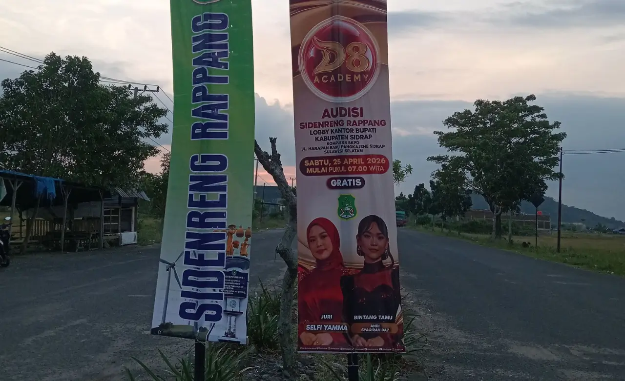 Penyambutan audisi DA8 di Sidrap. Foto Pranaedy Elein Pimkiel/FB