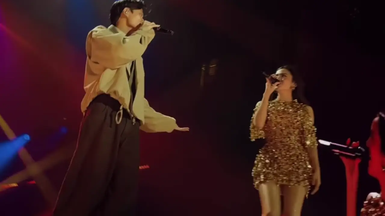Konser Mahalini. Foto IG Mahalini