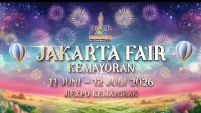 Jakarta Fair 2026 di JIEXPO Kemayoran mulai jual tiket online.