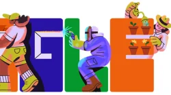 May Day di Google Doodle hari ini, Jumat (1/5/2026)