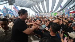 Presiden Prabowo Subianto turut menghadiri puncak peringatan Hari Buruh Internasional (May Day) 2026